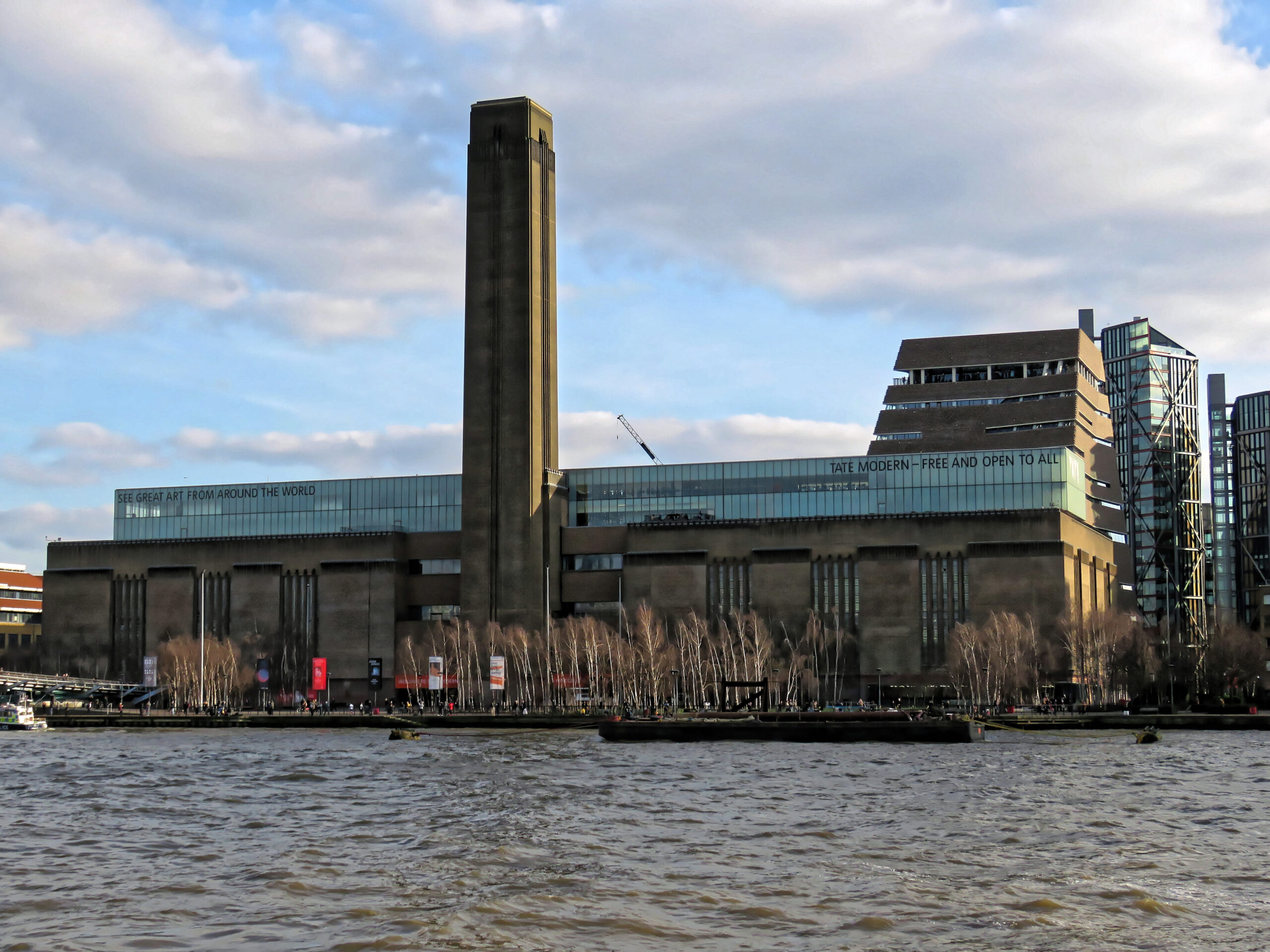 Tate Modern in London, a landmark adaptive reuse project transformed from Bankside Power Station.