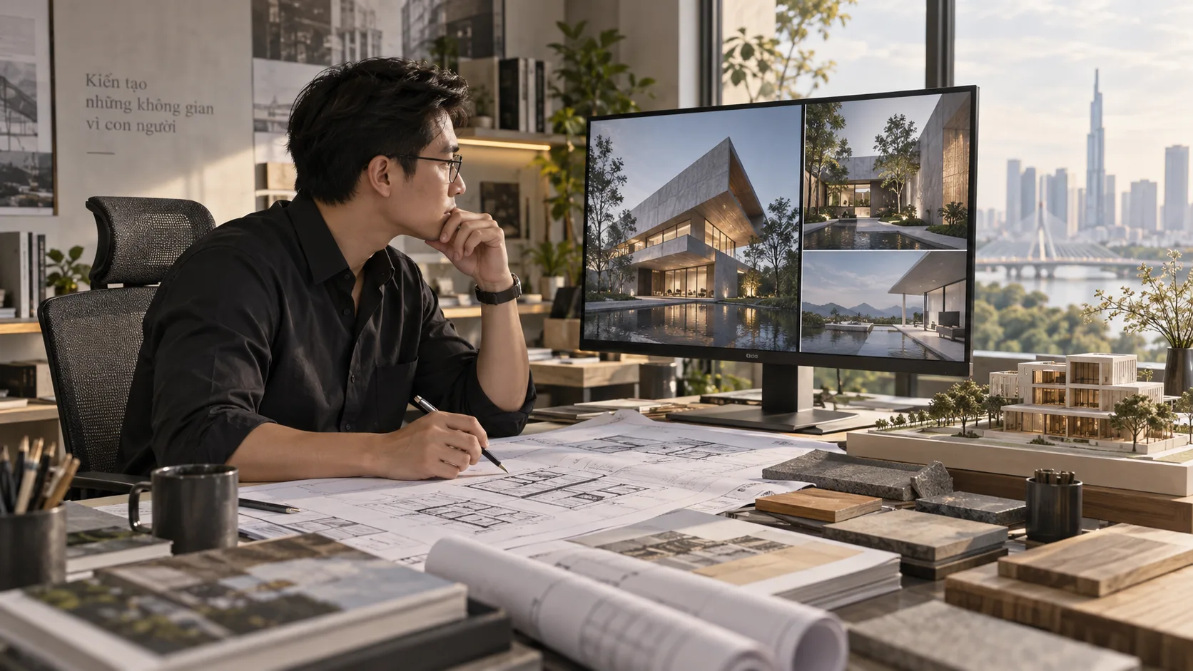 Khi mọi người đều tạo được kiến trúc đẹp trong 30 giây, kiến trúc sư còn bán điều gì?